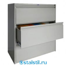 Картотечный шкаф AMF-1091/3 (Foolscap)